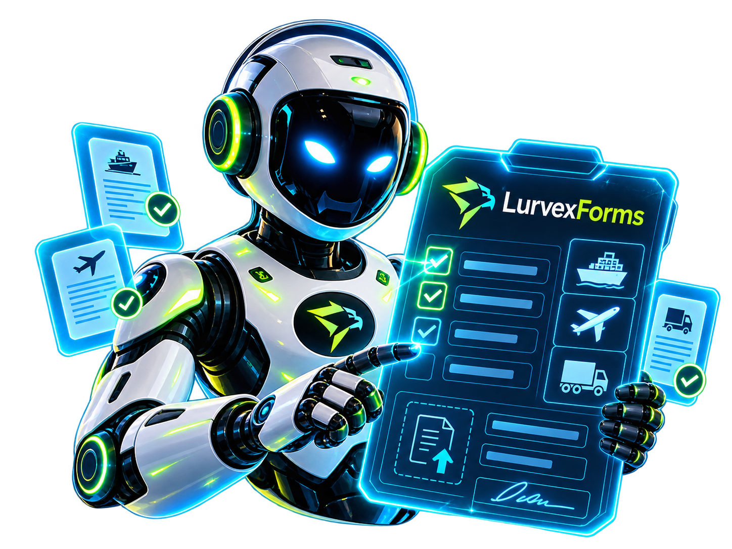 Agente de IA LurvexForms para formularios de comercio exterior