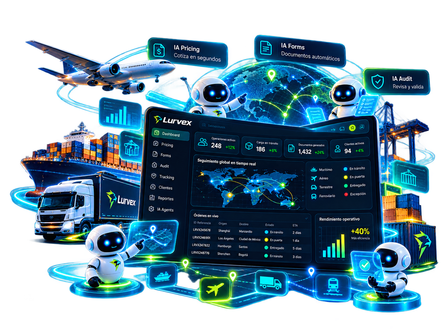 Cómo automatizar un operador logístico con inteligencia artificial